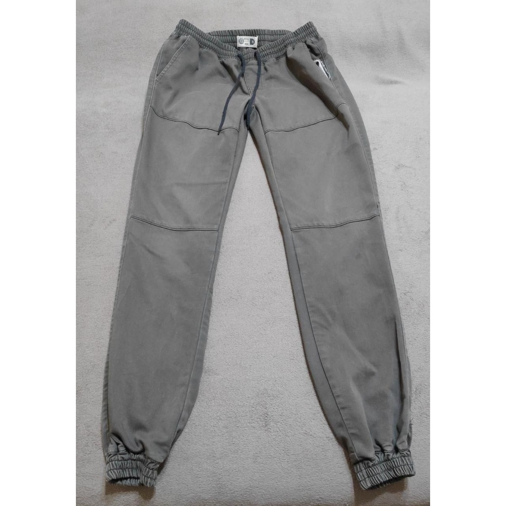 DGK Sweatpants Women's M Gray Paneled Design